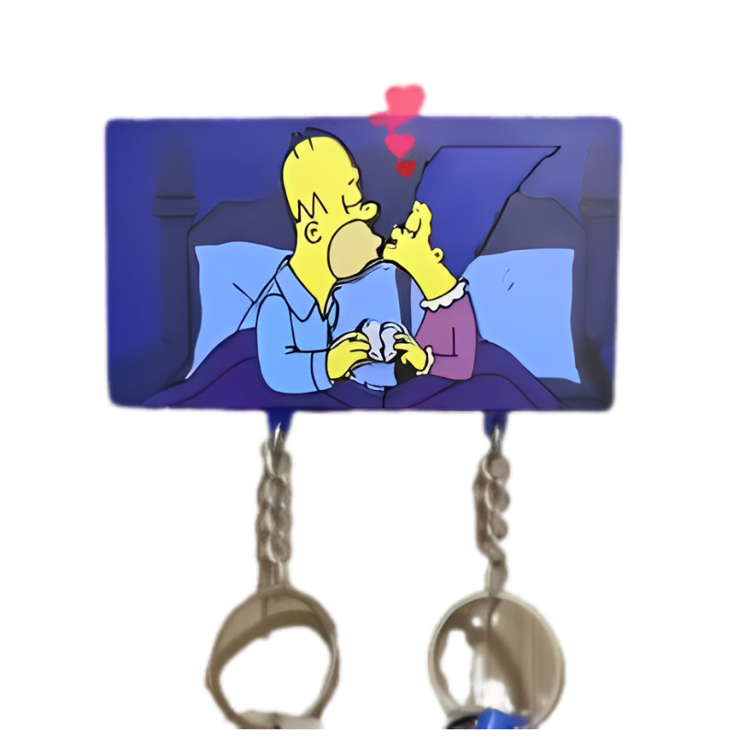 Couple key holder